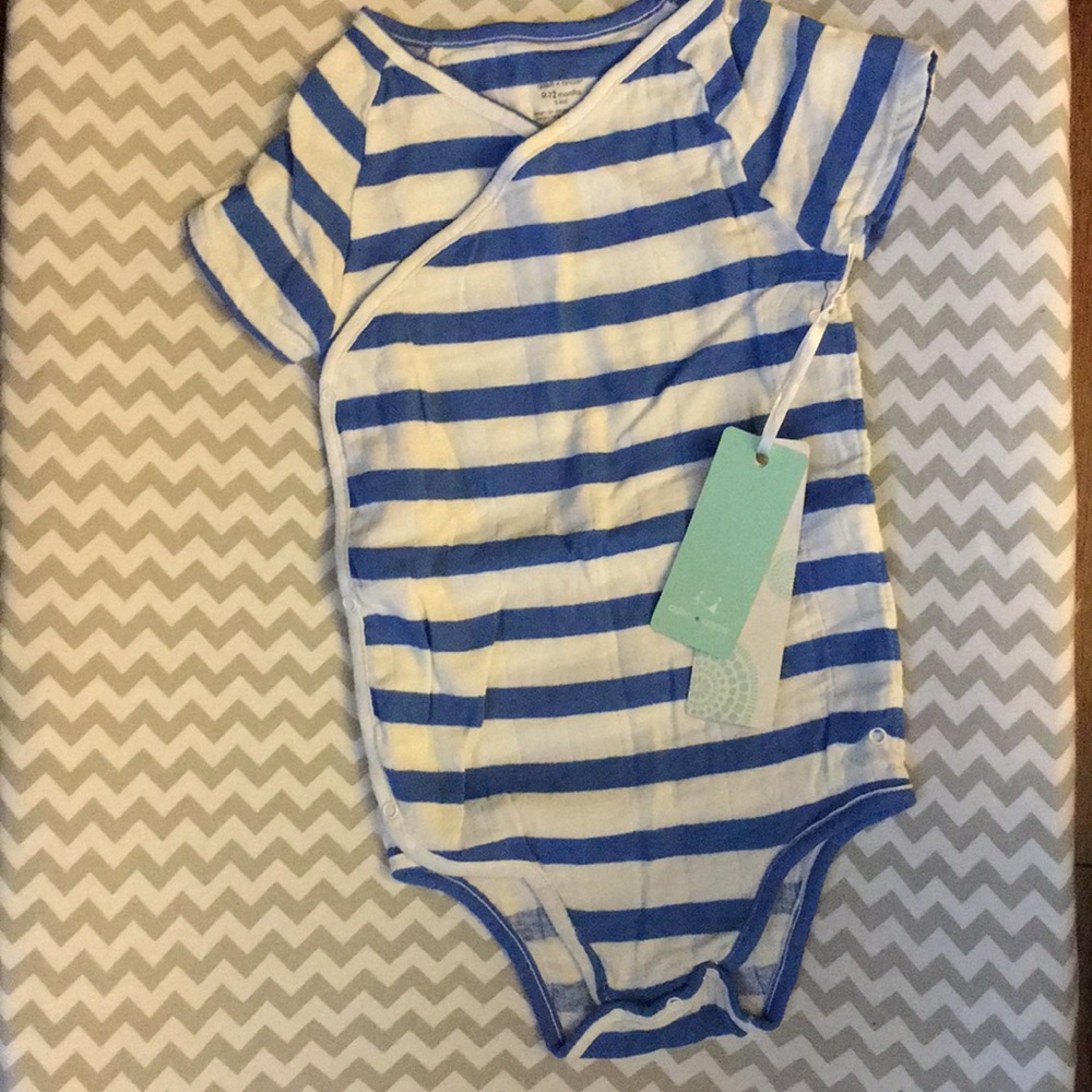 Striped onesie